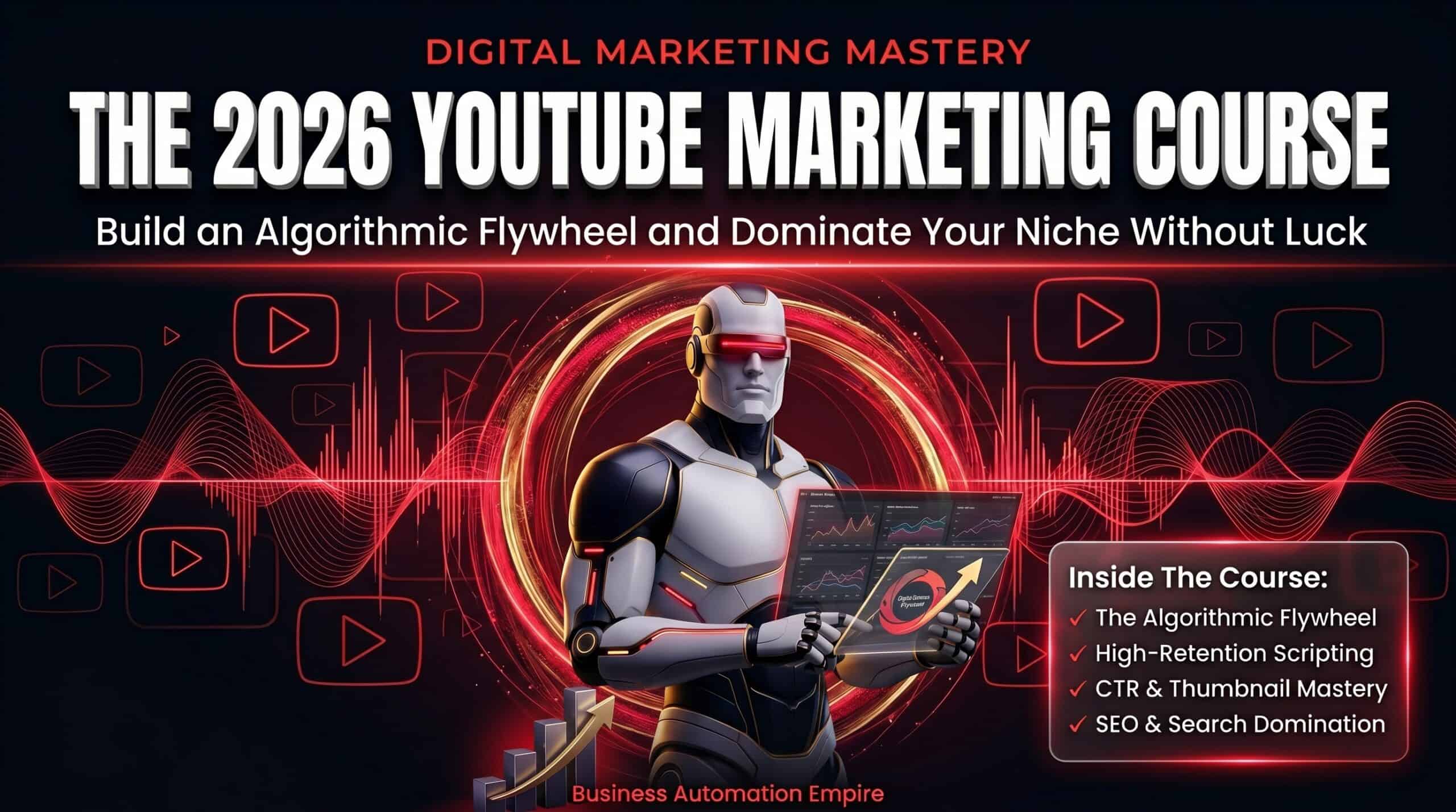 The 2026 YouTube Marketing Course hero